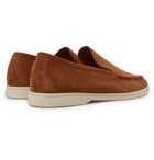 Loro Piana - Summer Walk Suede Loafers - Brown