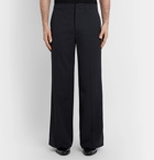 Lemaire - Wide-Leg Twill Trousers - Gray