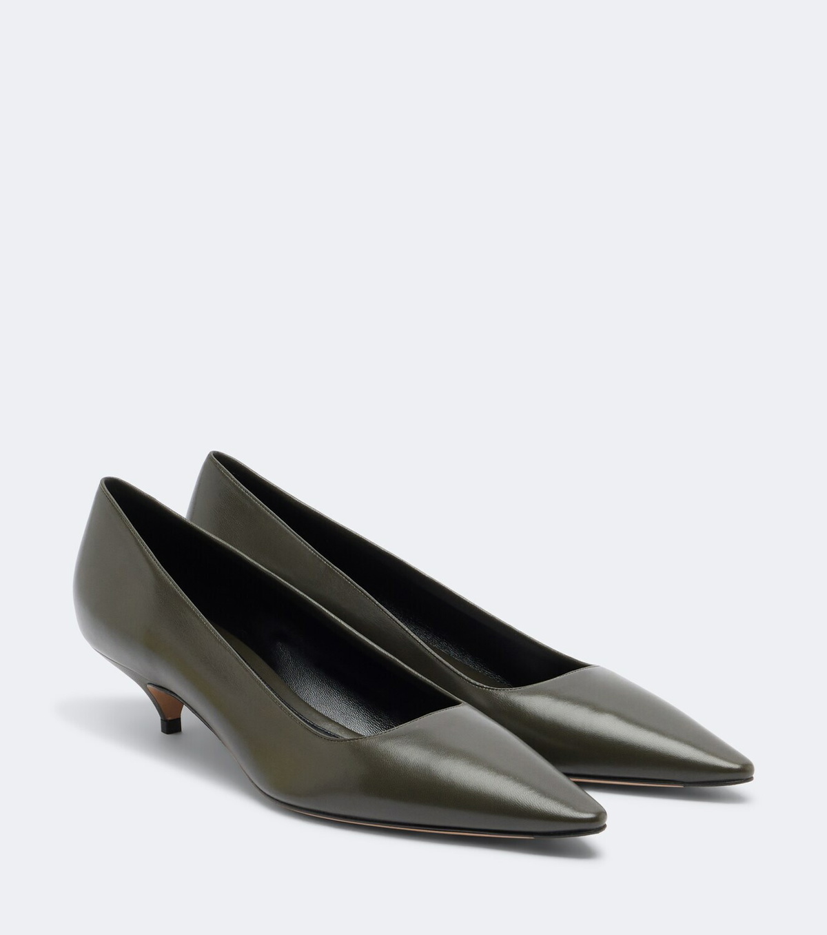 The Row Liisa leather pumps