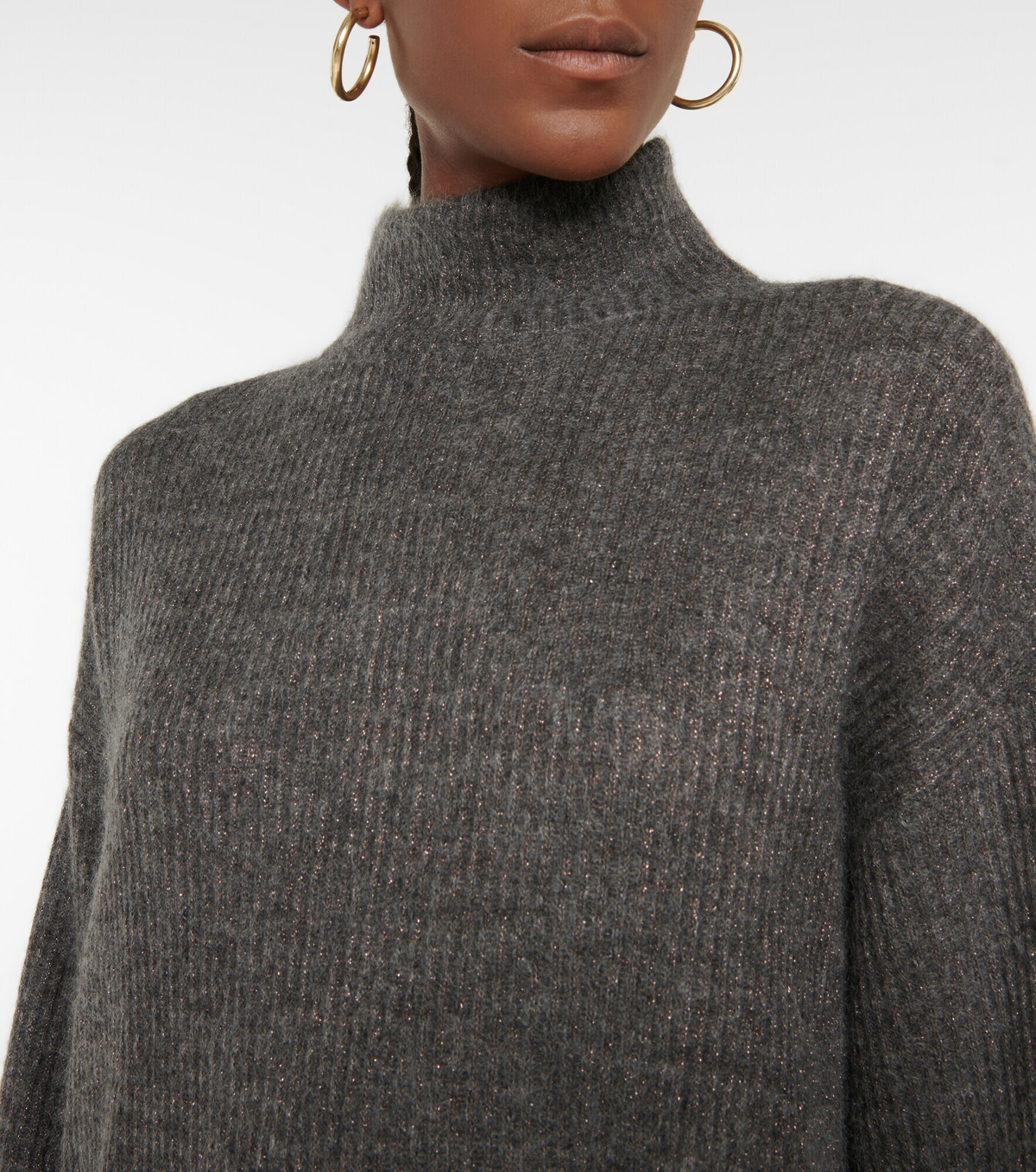 Brunello Cucinelli - Woman - Gold - Knit Sweater