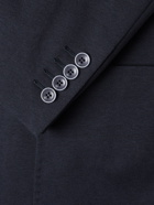 CANALI - Unstructured Cotton-Jersey Suit Jacket - Blue - IT 48