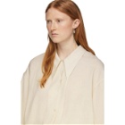 Lemaire Off-White Maxi Shirt