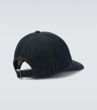 Moncler Logo denim baseball cap