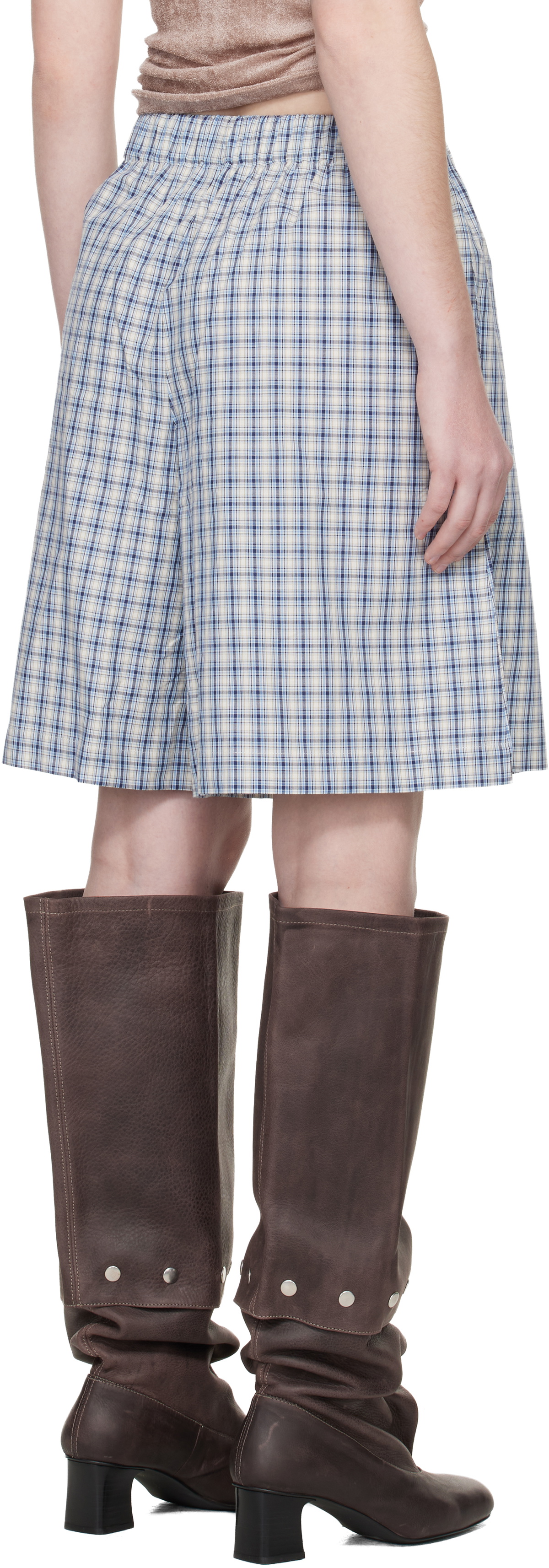 Baserange Blue Claude Shorts