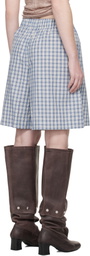 Baserange Blue Claude Shorts