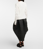 Cecilie Bahnsen - Isadora mohair and wool cardigan