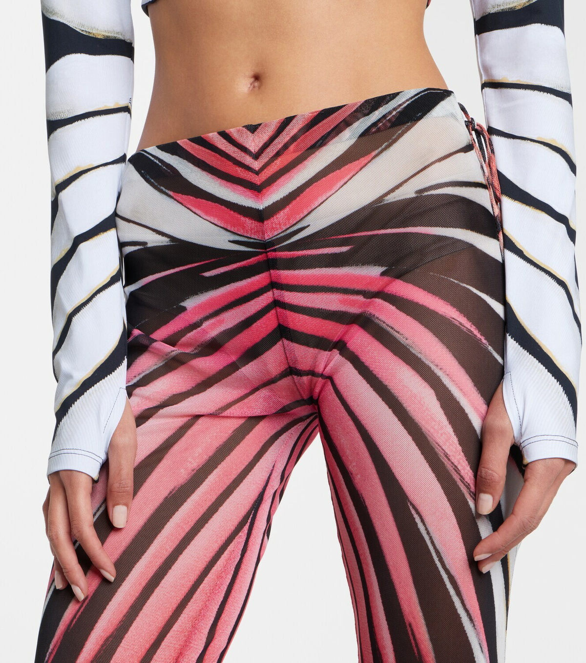 Roberto Cavalli Printed crop top