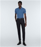 Tom Ford Cotton and silk polo shirt