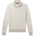 Loro Piana - Roadster Cashmere Half-Zip Sweater - Men - Neutral