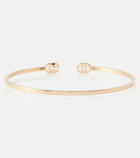 Gucci - GG Running 18kt gold cuff bracelet