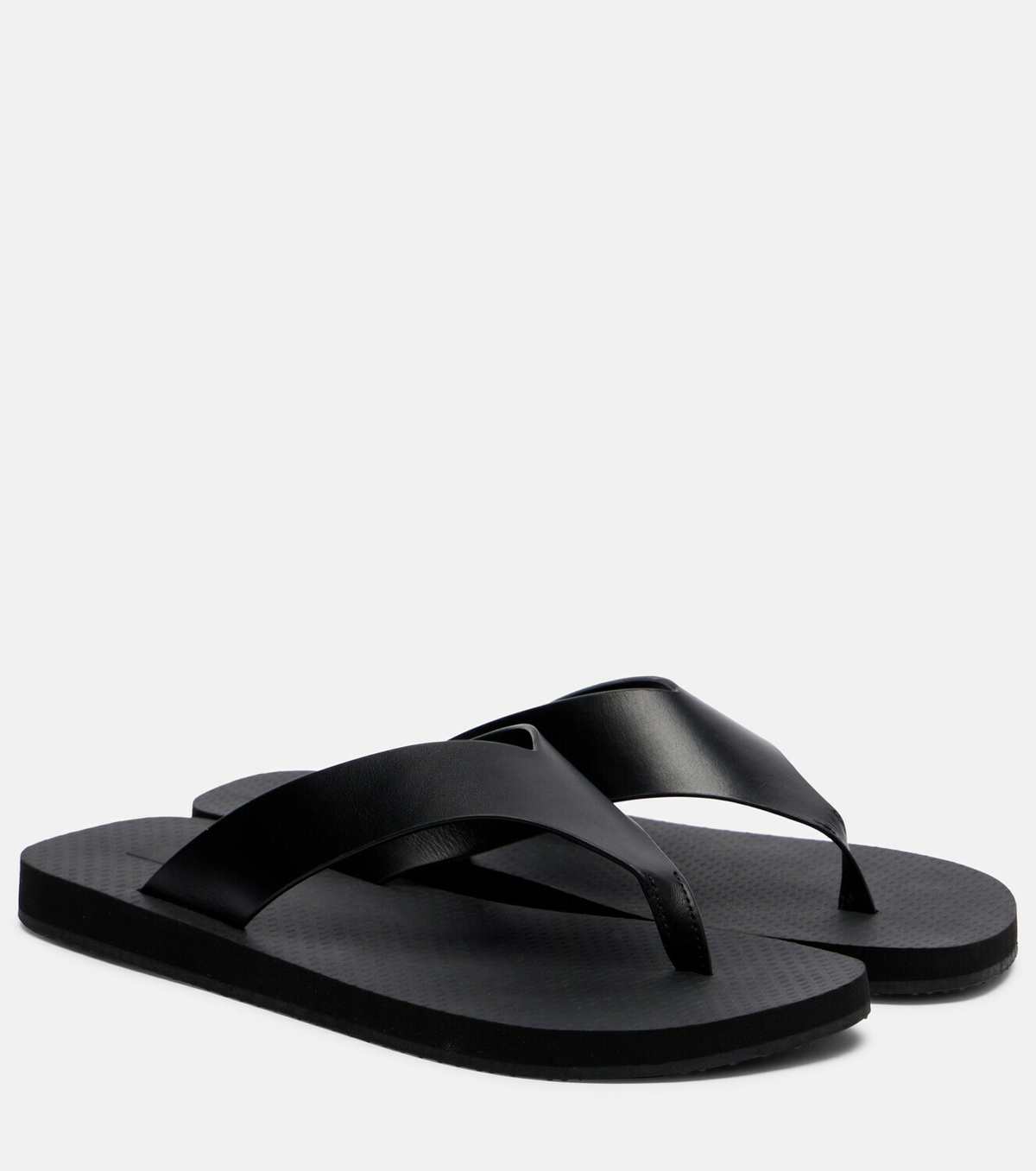 The Row Dune leather thong sandals