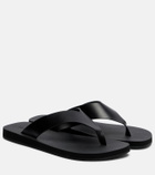 The Row Dune leather thong sandals