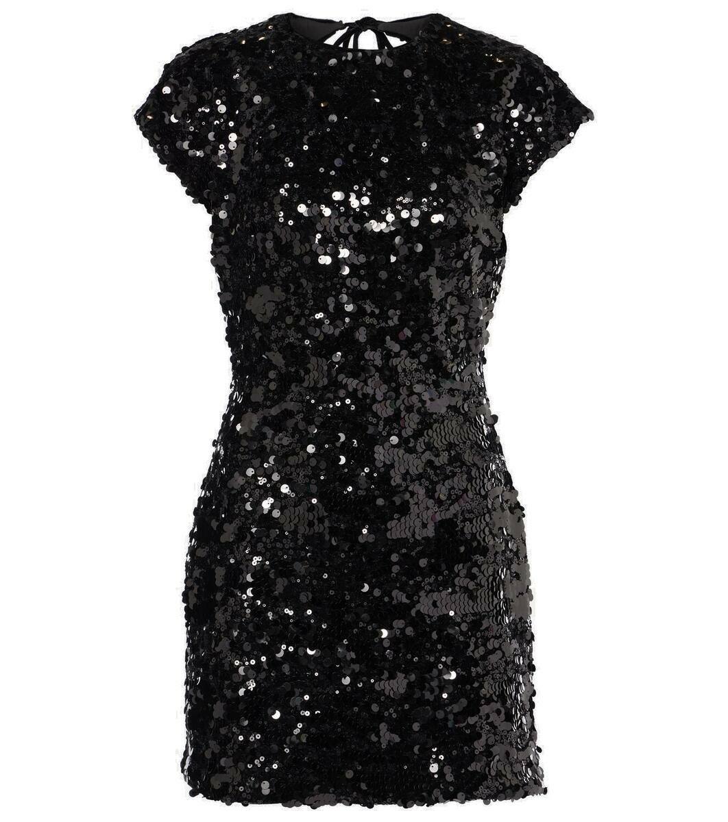 Ganni Velvet Sequin Top main image 1
