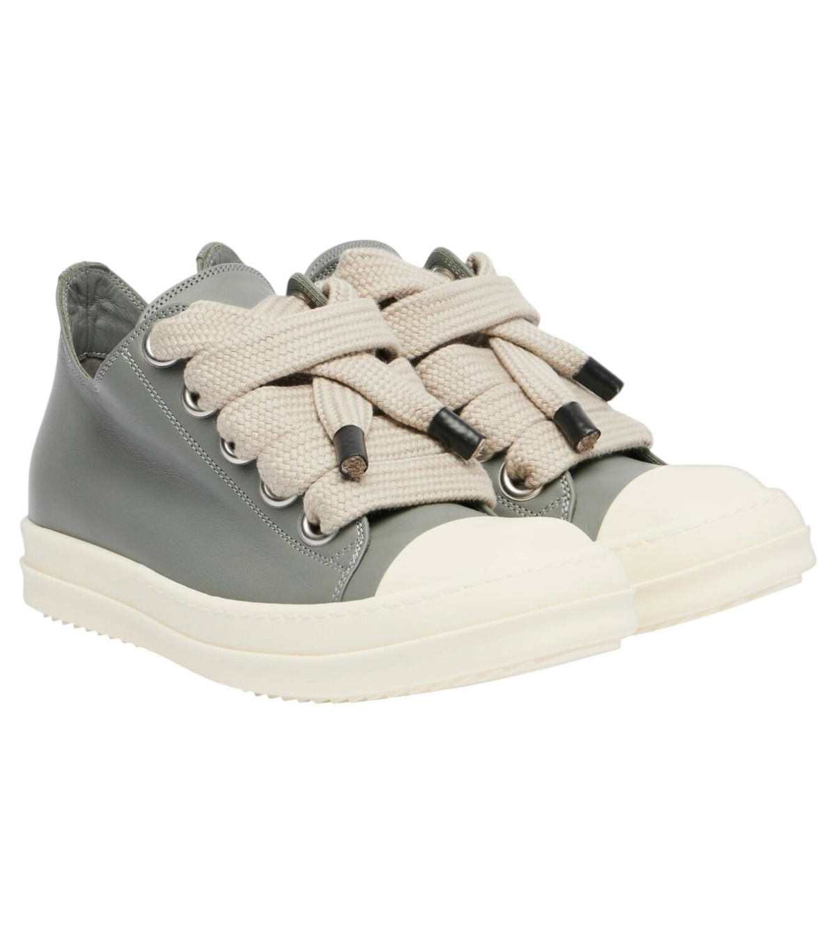 【Rick Owens】Luxor Vintage レザー スニーカー☆関税込 Luxor Vintage leather sneakers in black - Rick Owens | Mytheresa