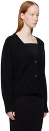 Loulou Studio Black Zanzibar Cardigan