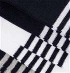 Polo Ralph Lauren - Three-Pack Logo-Embroidered Striped Stretch Cotton-Blend Socks - Multi