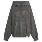Neighborhood Men's Pigment Dyed Sweat Hoodie in Black