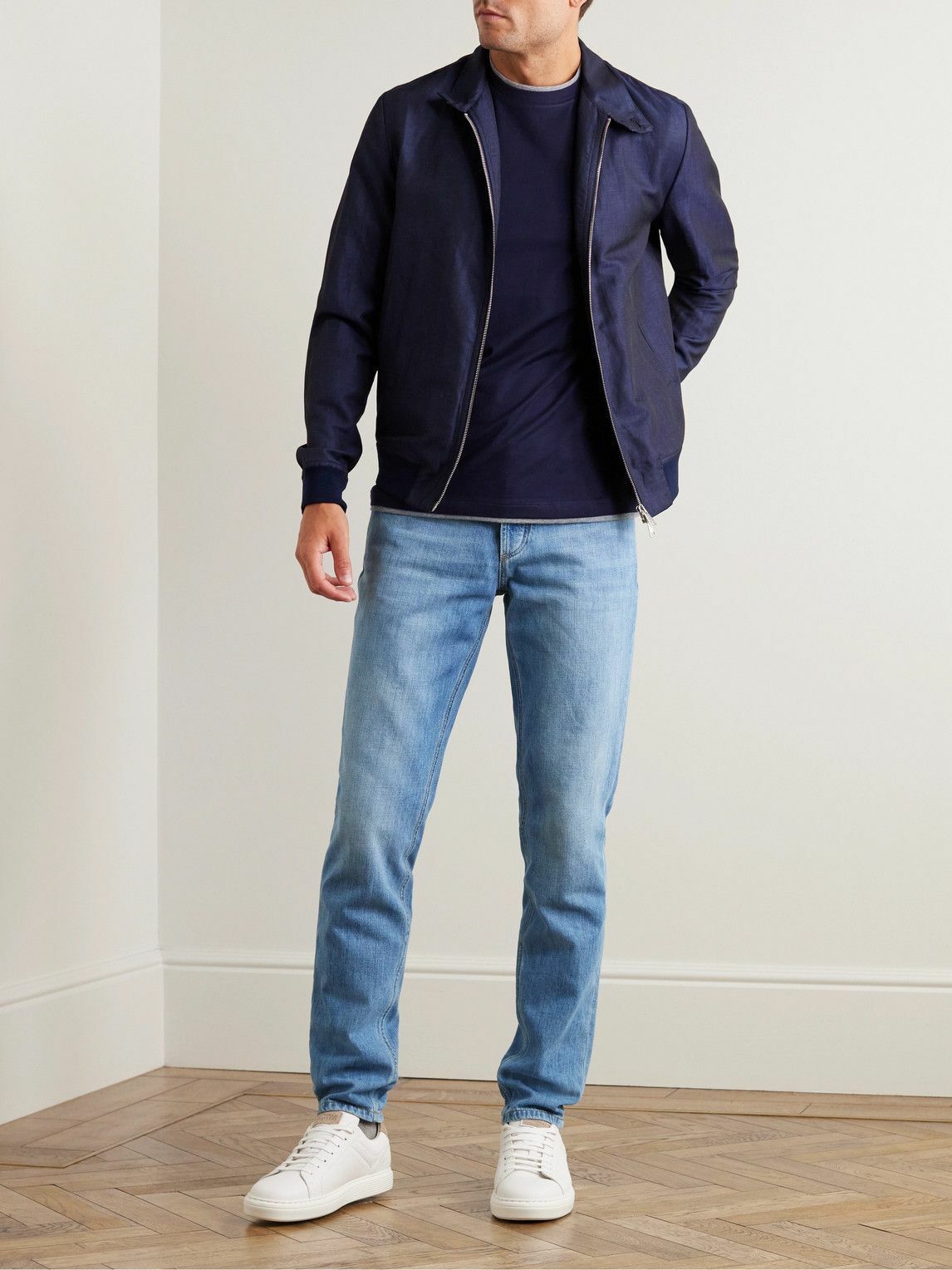 Brunello Cucinelli - Man - Blue - Jeans