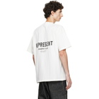 Represent White Printed 'Owners Club' Script T-shirt