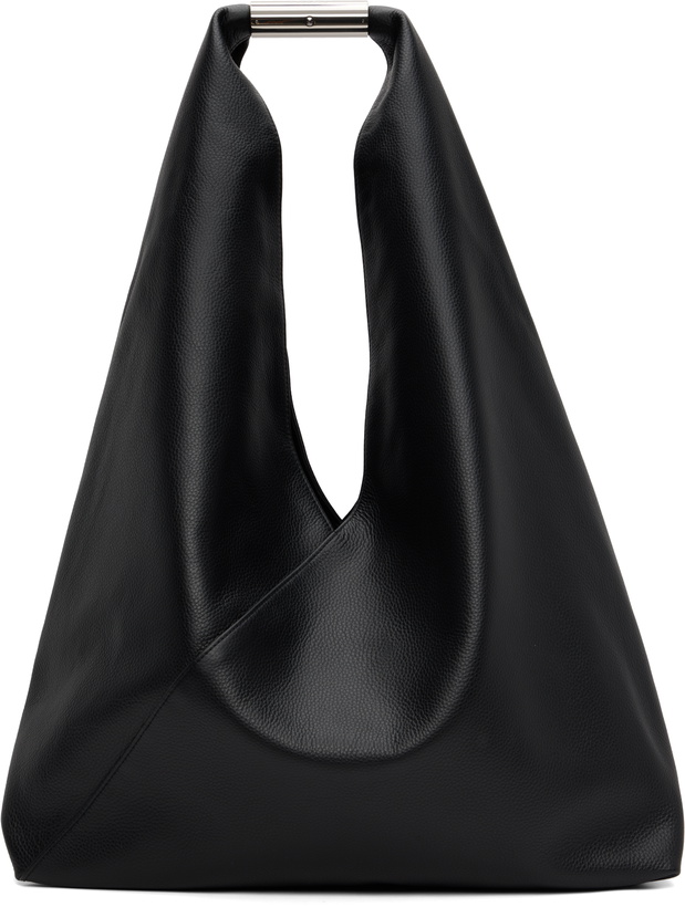 Photo: MM6 Maison Margiela Black Jewel Handle Classic Tote
