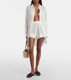 Polo Ralph Lauren Cotton and linen Bermuda shorts