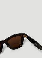 BV1145S Havana Sunglasses in Brown