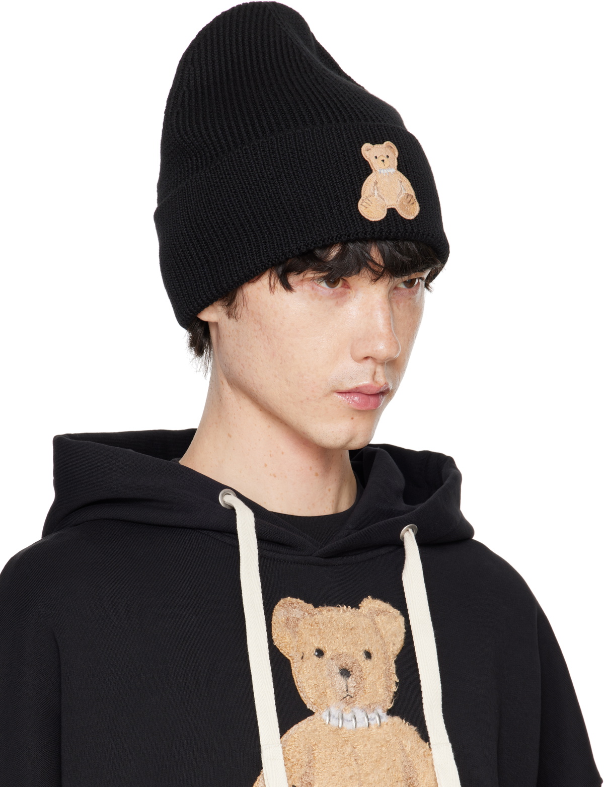 NWT PALM ANGELS BEAR IN MIND HAT Palm Angels Black  main image 4