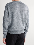 Inis Meáin - Donegal Linen Sweater - Blue