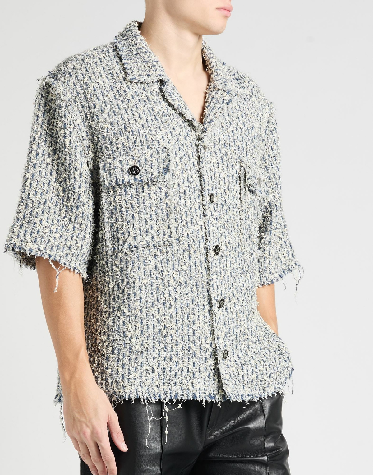 Amiri Mens Shirt in Navy