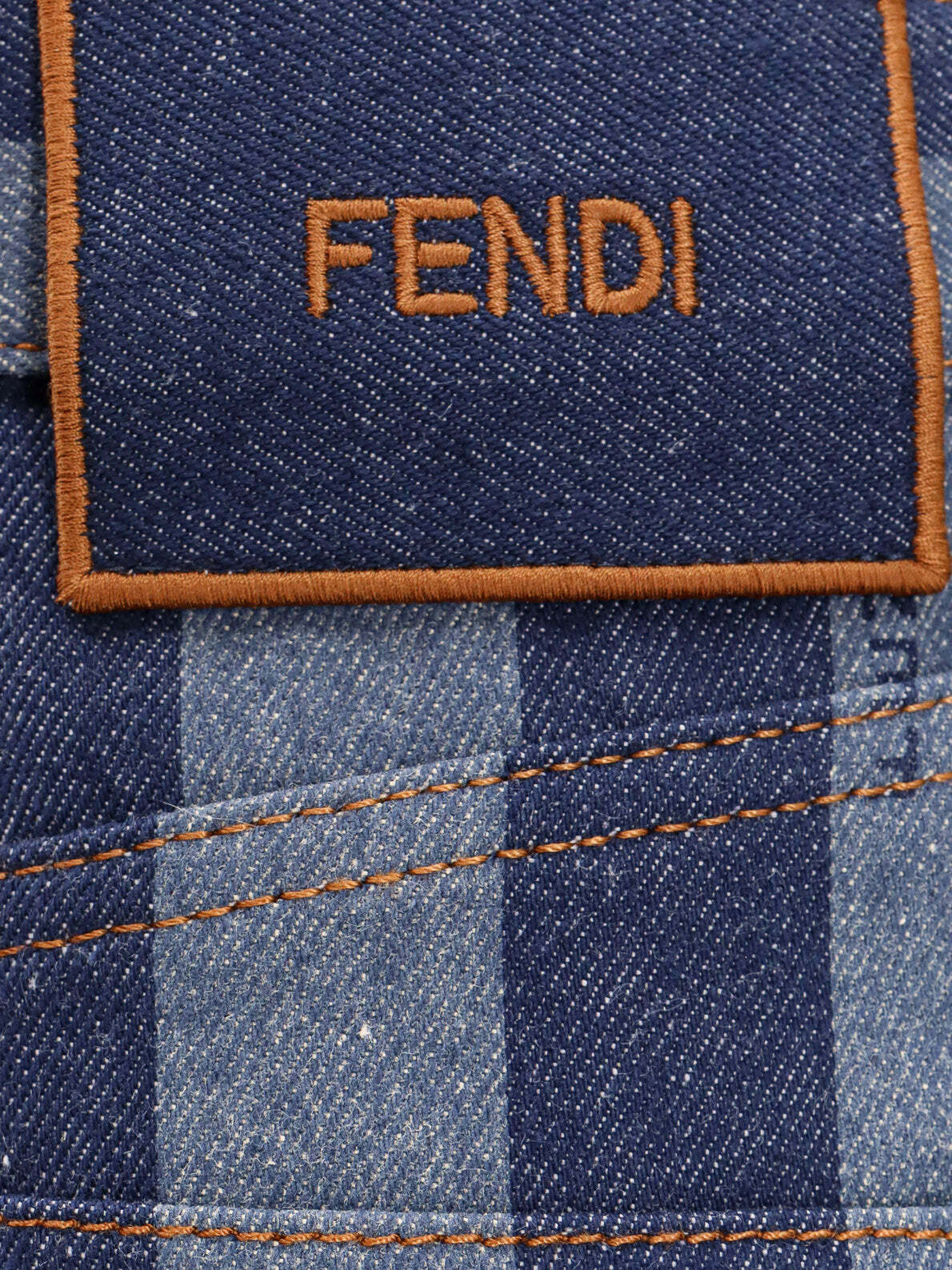 ショートパンツ FENDI Woman Short Blue FAB368AQBO F08S8 Fendi Outlet: Short woman - Blue | Fendi short FAB368AQBO