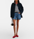 7 For All Mankind Monroe denim shorts