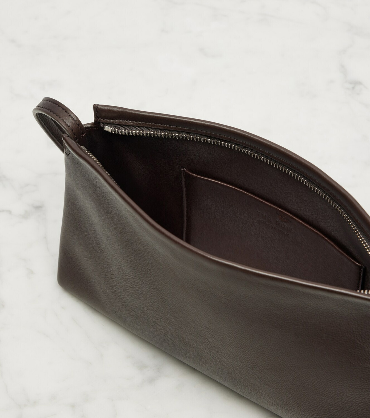 The Row Rene leather shoulder bag
