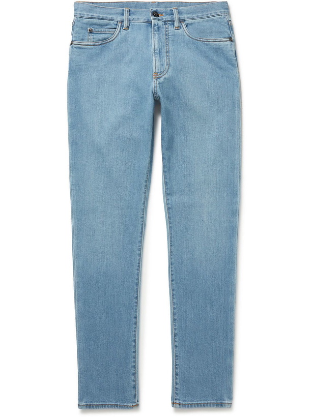 Photo: Loro Piana - Slim-Fit Jeans - Blue