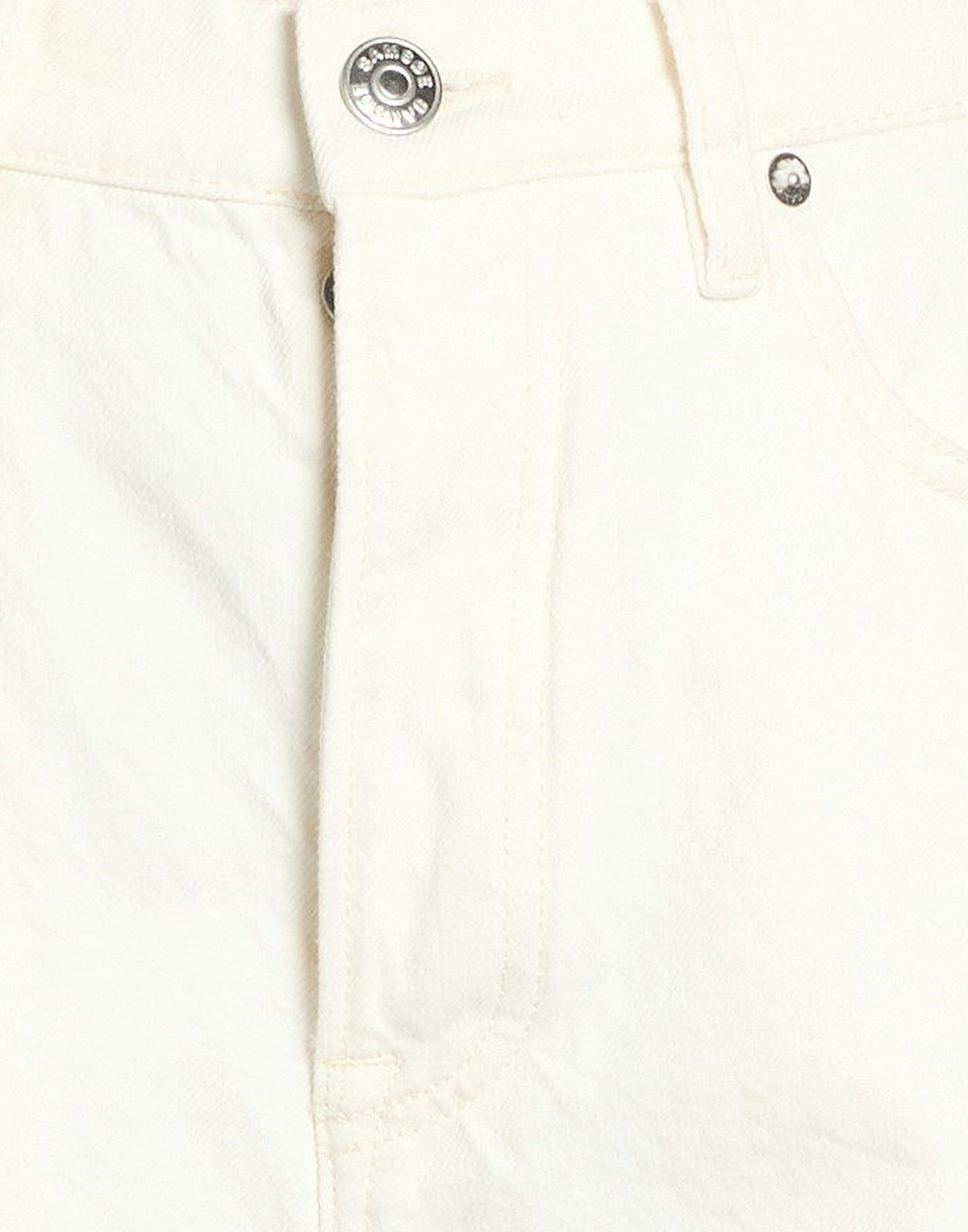 Samsøe Φ Samsøe Womens Denim shorts in White