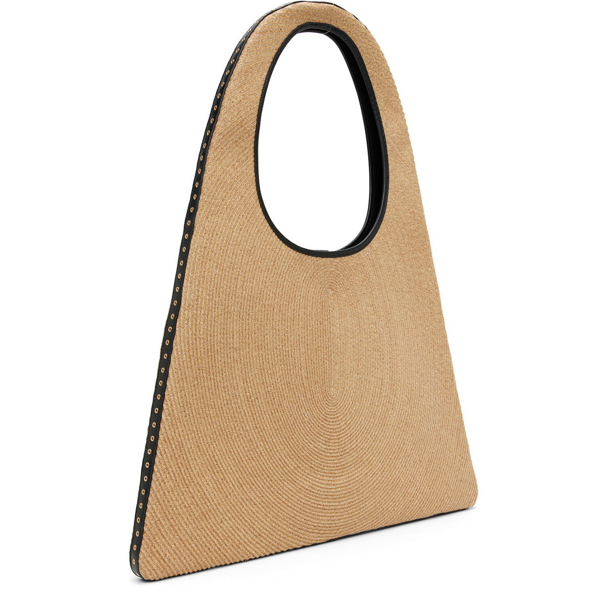 ALAÏA Beige One Piece Paper Straw Tote