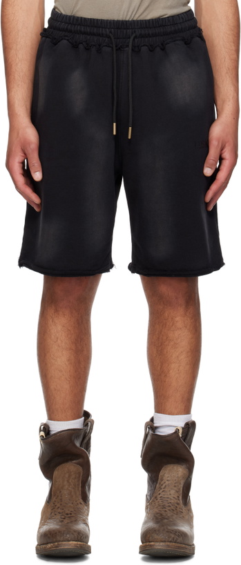Photo: KUSIKOHC Black Dyed Shorts