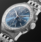 Breitling - Premier Automatic Chronograph 42mm Stainless Steel Watch - Blue
