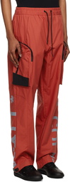 A-COLD-WALL* Red Overset Tech Cargo Pants