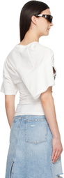 VAQUERA White Twisted T-shirt