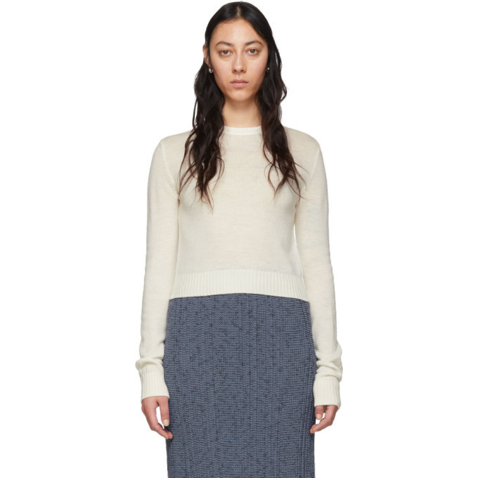 Photo: Jil Sander Off-White Jil Sanderand Crewneck Sweater