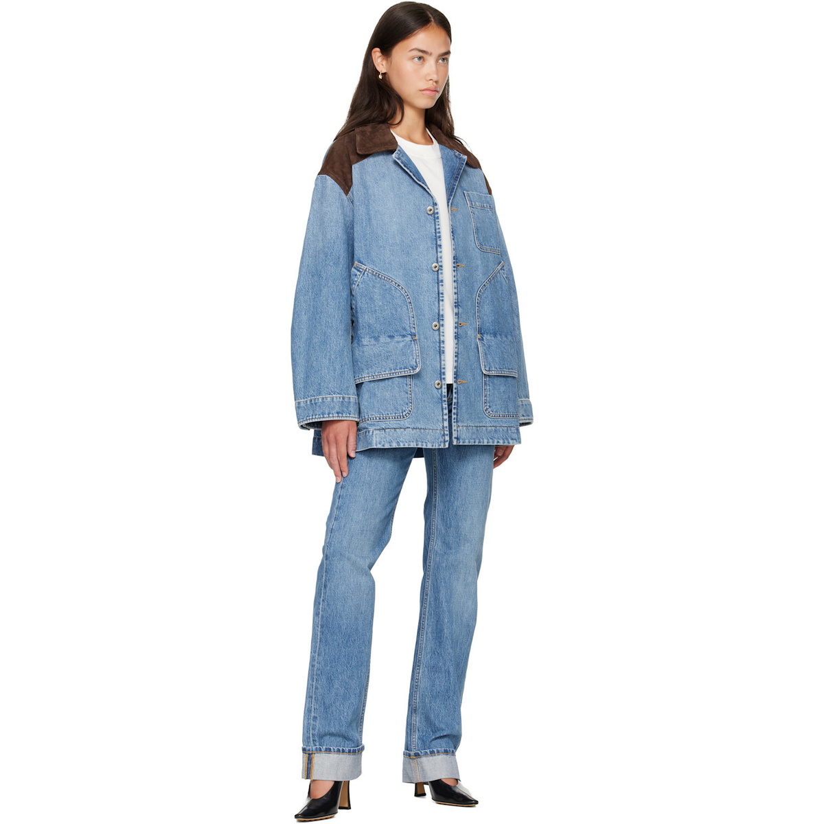 Bottega Veneta Blue Vintage Indigo Denim Jacket