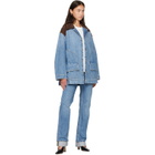 Bottega Veneta Blue Vintage Indigo Denim Jacket