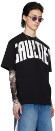 Jean Paul Gaultier Black & White 'The Diablo' Long Sleeve T-Shirt