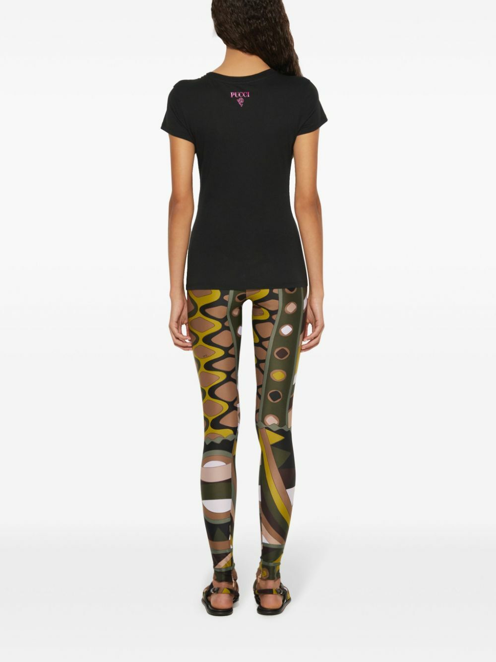 PUCCI - Cotton Blend T-shirt Emilio Pucci