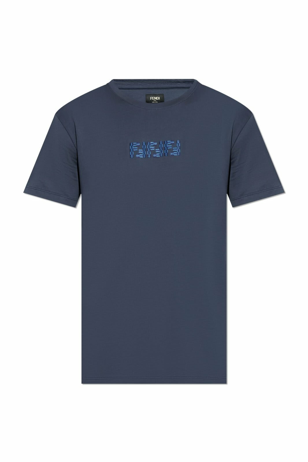 Fendi White I See You Eyes T-Shirt Fendi