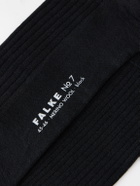 Falke - Set of Five Merino Wool-Blend Socks - Black