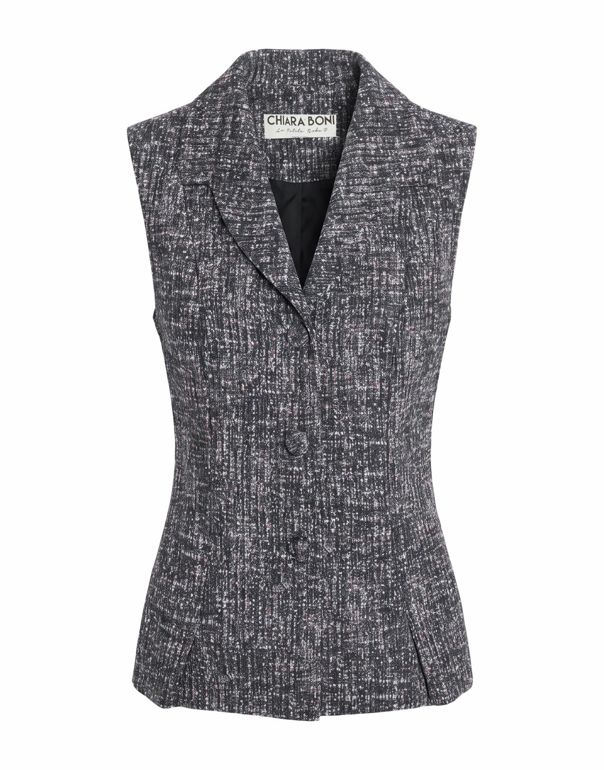 Chiara Boni La Petite Robe Womens Blazer in Charcoal