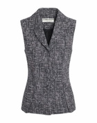 Chiara Boni La Petite Robe Womens Blazer in Charcoal