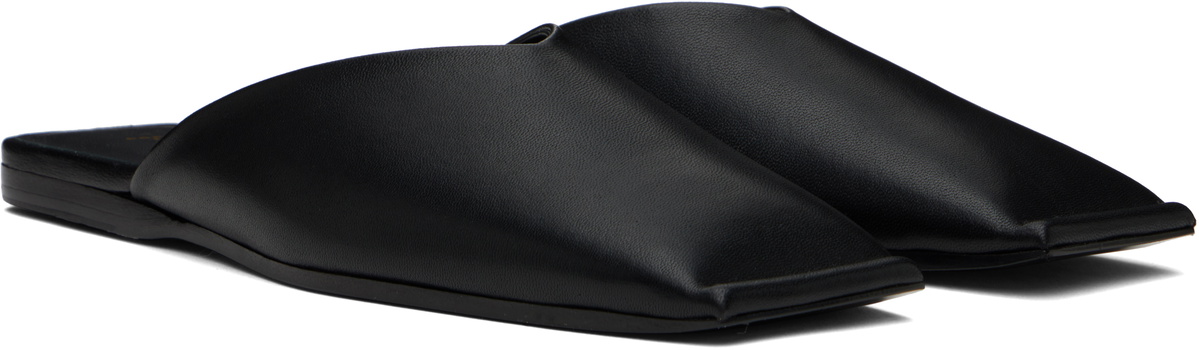 Carven Black Vendôme Slippers