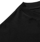Acne Studios - Extorr Appliquéd Cotton-Jersey T-Shirt - Black